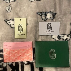 Goyard Pink Cardholder